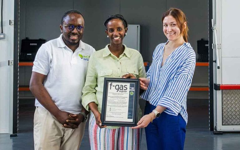 ACES Centre Kigali Gains F-Gas Register Accreditation