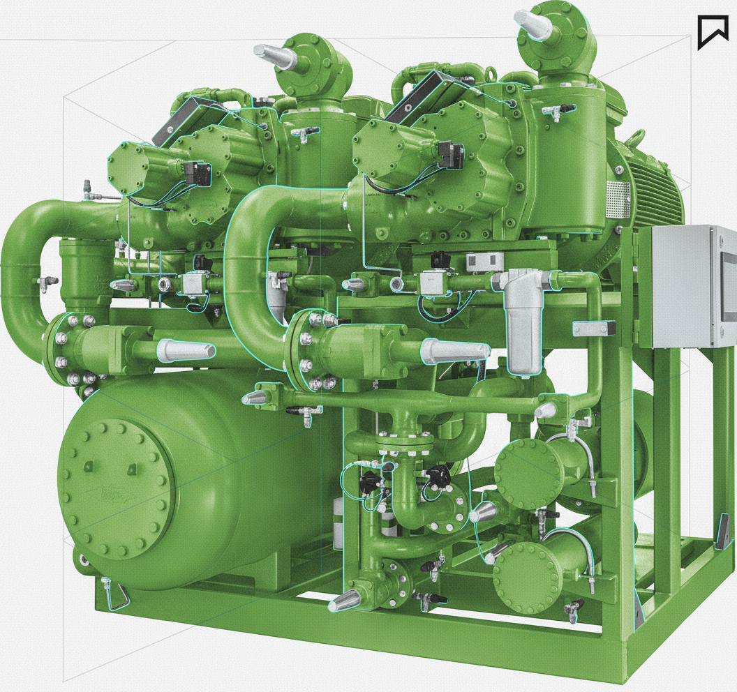 BITZER Launches Ammonia Compressor Packs for Industrial Use