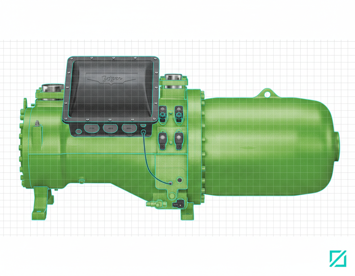 BITZER's Updated CSW Screw Compressor Boosts Efficiency