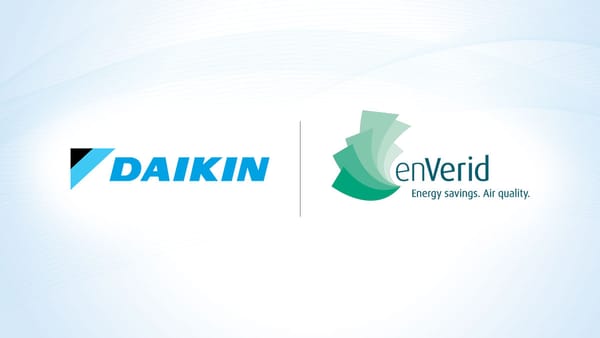 Daikin Applied Acquires enVerid's Sorbent Ventilation Technology