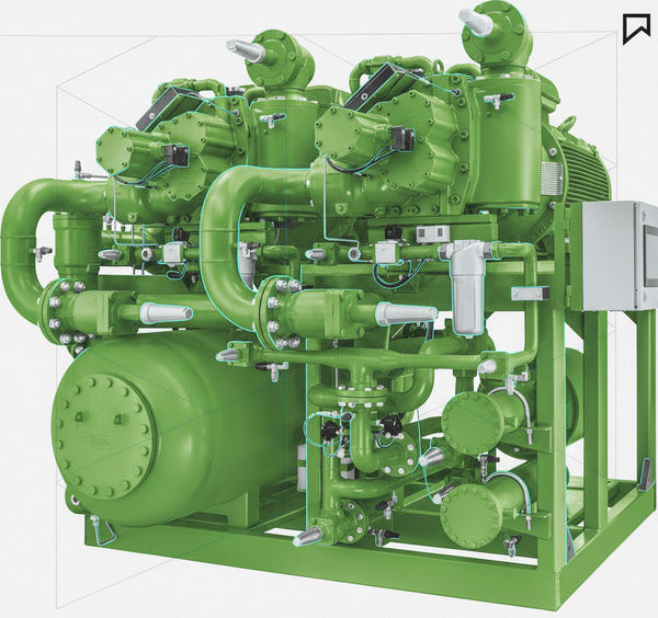 BITZER Launches Ammonia Compressor Packs for Industrial Use