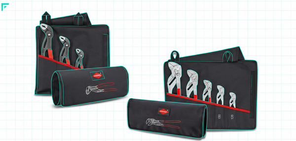 KNIPEX Offers Plumbing Tools in Organised Rolls and Sets
